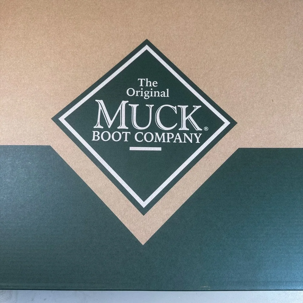 Muck Boot Company Edgewater Hi Boots Mens 13 Moss Green Waterproof Hunting NEW